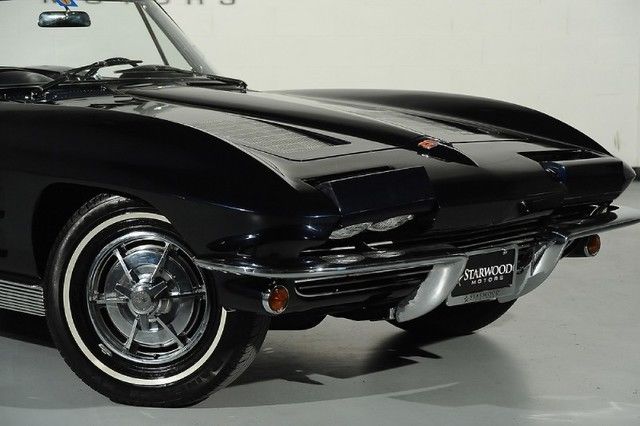 1963 Blue Chevrolet Corvette Convertible