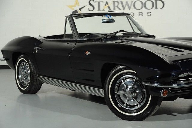1963 Blue Chevrolet Corvette Convertible
