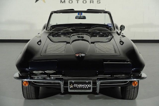 1963 Blue Chevrolet Corvette Convertible