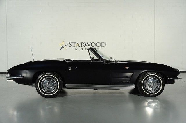 1963 Blue Chevrolet Corvette Convertible