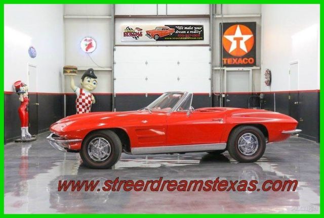 1963 Red Chevrolet Corvette