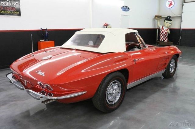 1963 Red Chevrolet Corvette