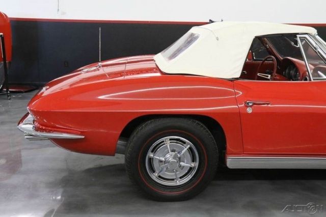 1963 Red Chevrolet Corvette