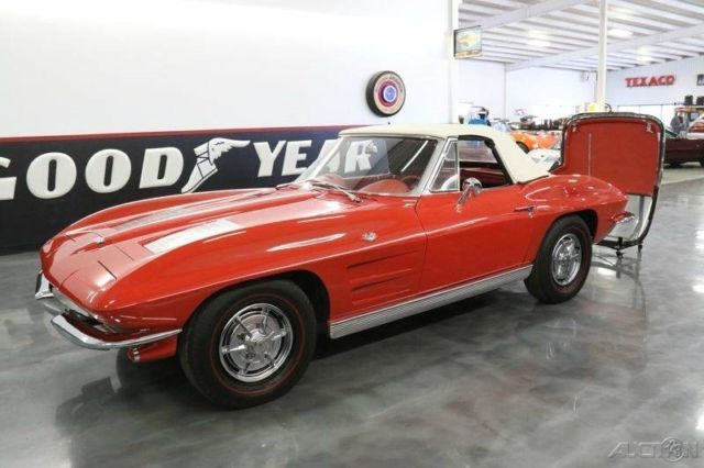 1963 Red Chevrolet Corvette