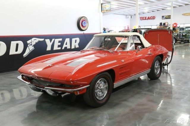 1963 Red Chevrolet Corvette
