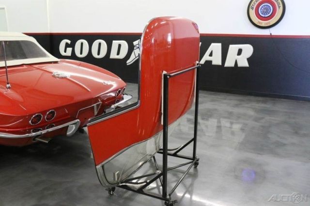 1963 Red Chevrolet Corvette