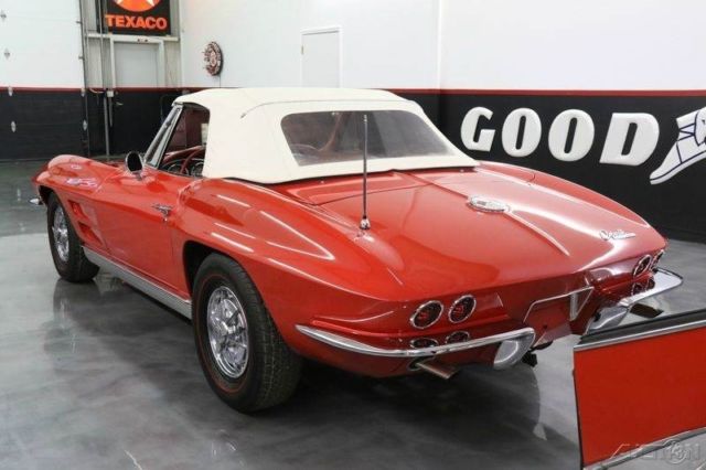 1963 Red Chevrolet Corvette