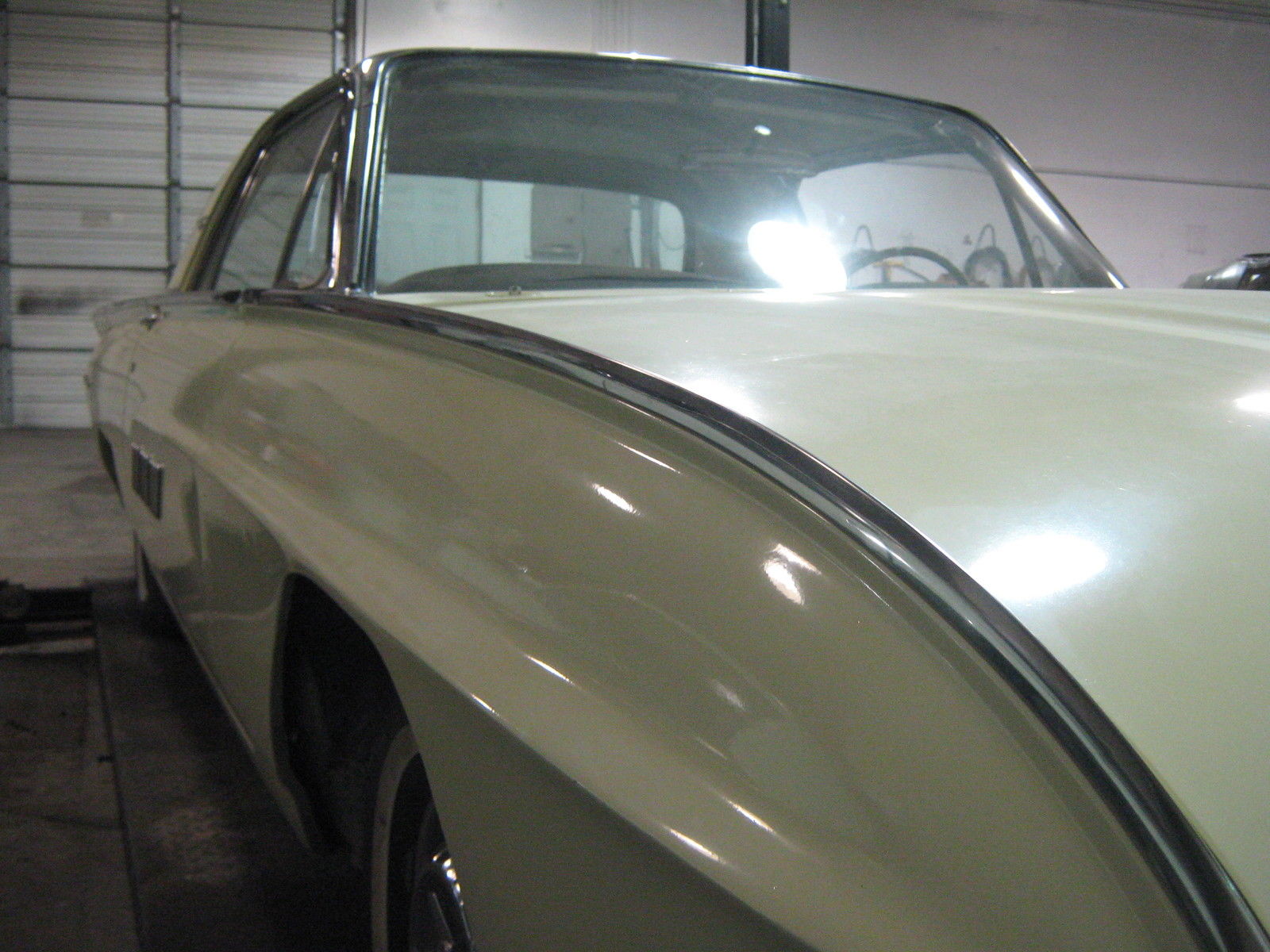 1963 Yellow Ford Thunderbird