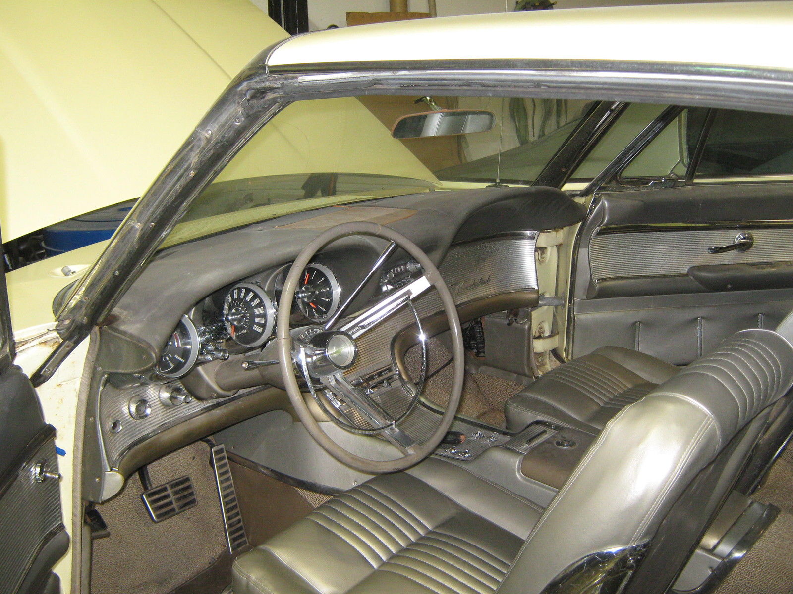 1963 Yellow Ford Thunderbird