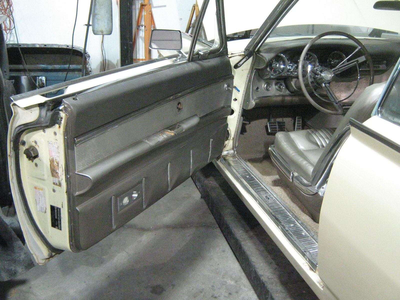 1963 Yellow Ford Thunderbird