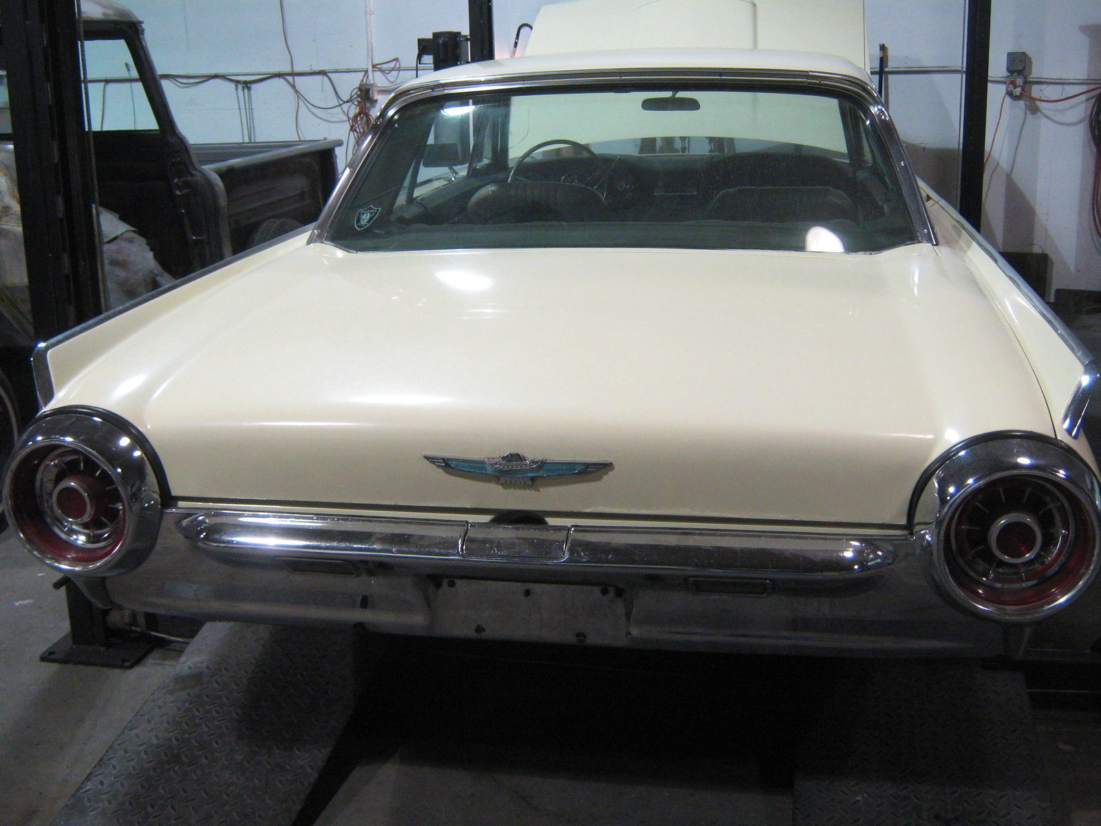 1963 Yellow Ford Thunderbird