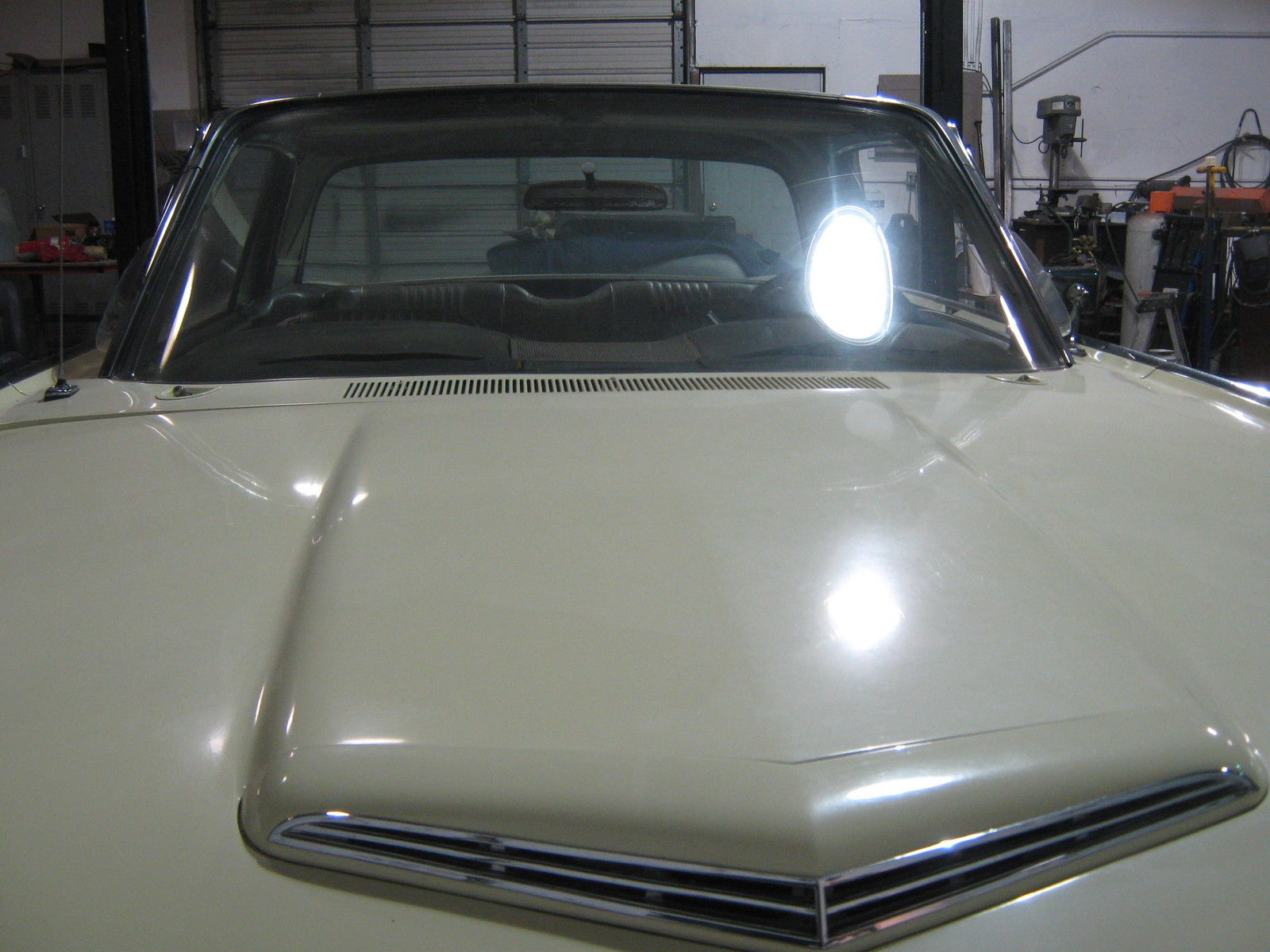 1963 Yellow Ford Thunderbird