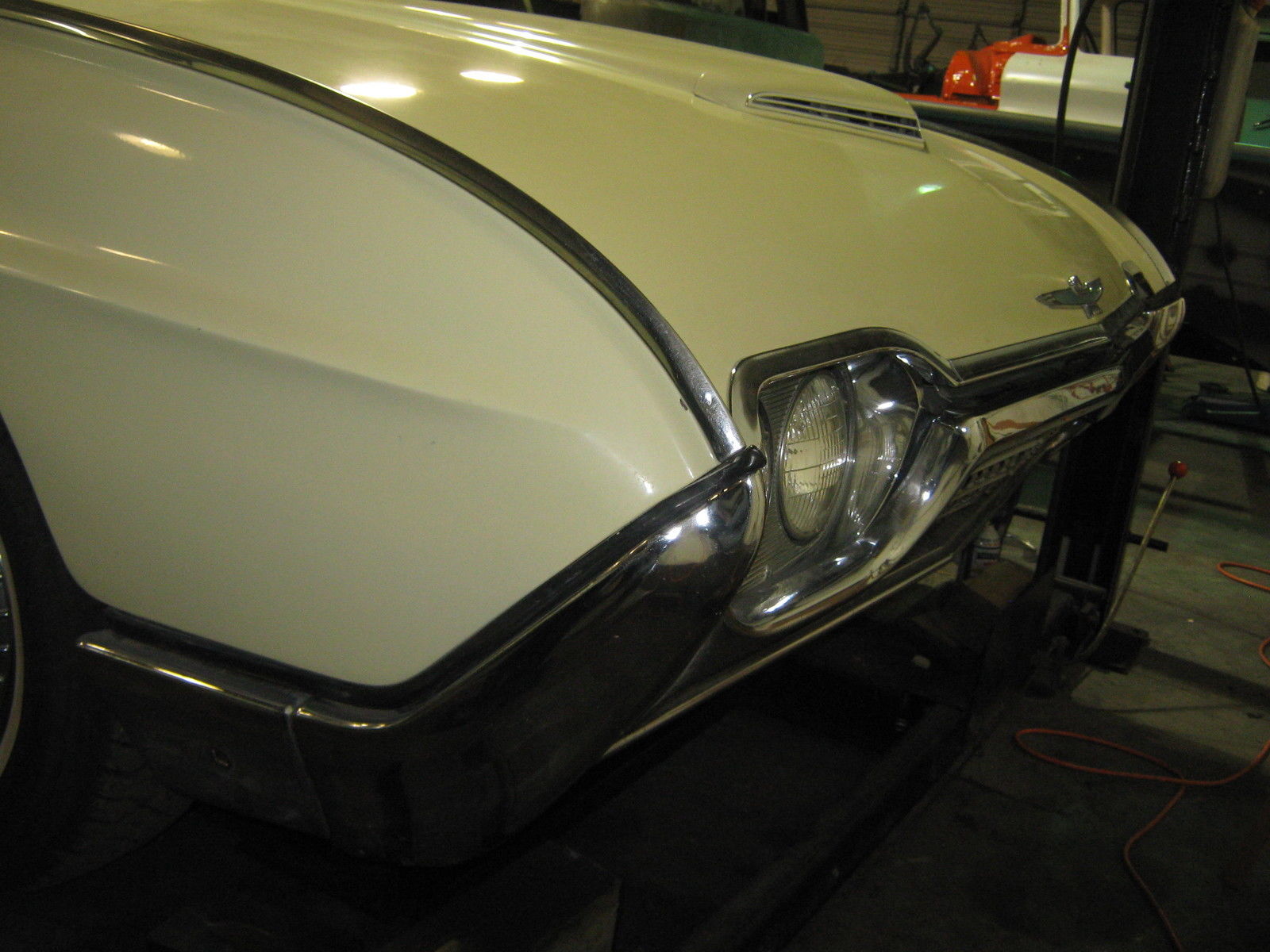 1963 Yellow Ford Thunderbird