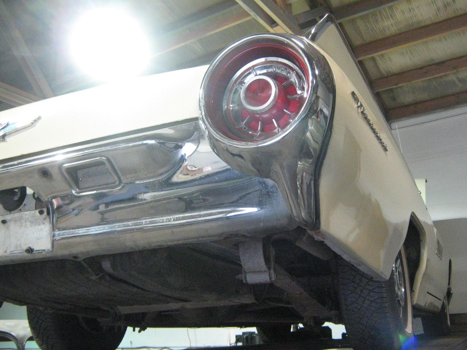 1963 Yellow Ford Thunderbird