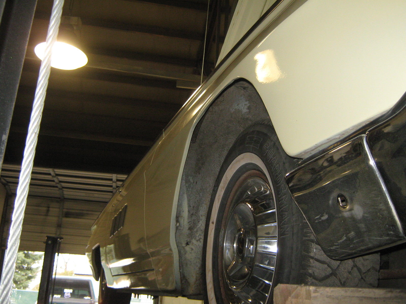 1963 Yellow Ford Thunderbird