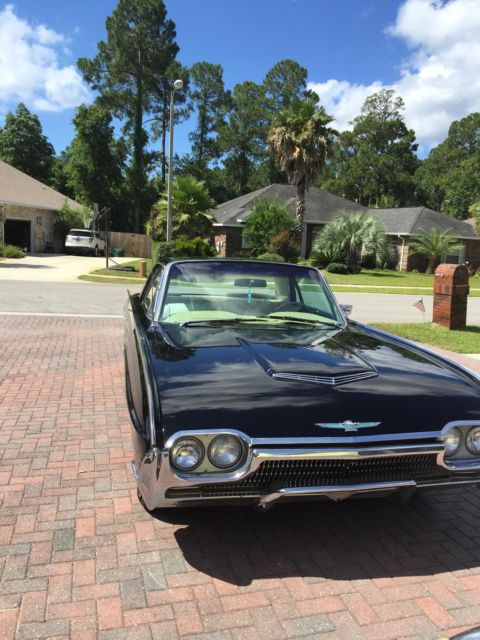 1963 Blue Ford Thunderbird Coupe