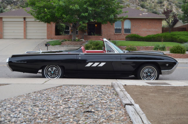 1963 BLACK Ford Thunderbird Convertible