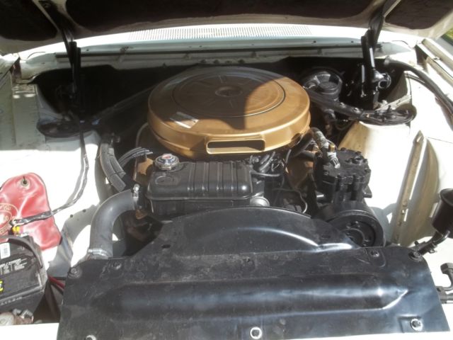 1963 white Ford Thunderbird Coupe