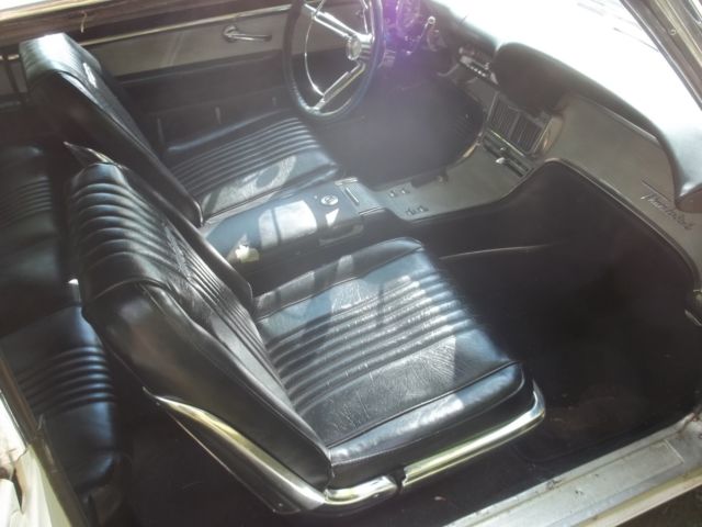 1963 white Ford Thunderbird Coupe