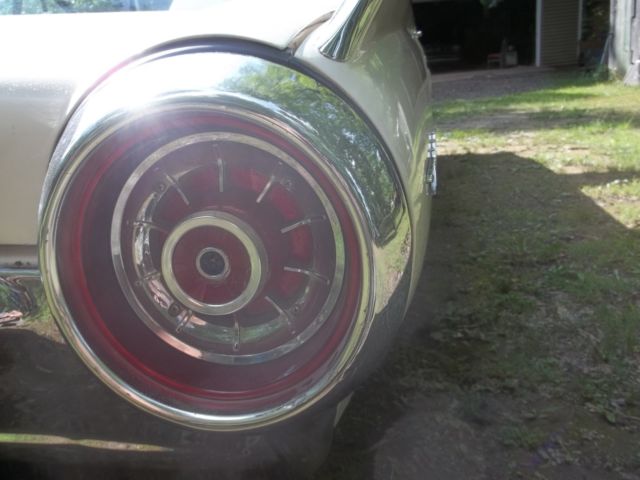 1963 white Ford Thunderbird Coupe