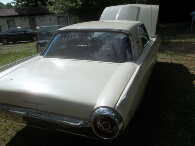 1963 white Ford Thunderbird Coupe