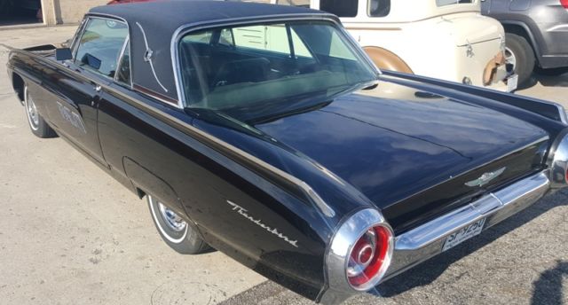 1963 Black Ford Thunderbird Coupe