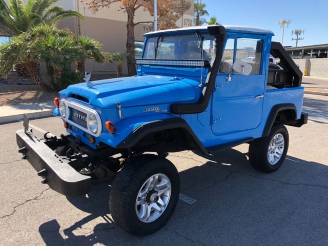 1963 sky blue Toyota Land Cruiser