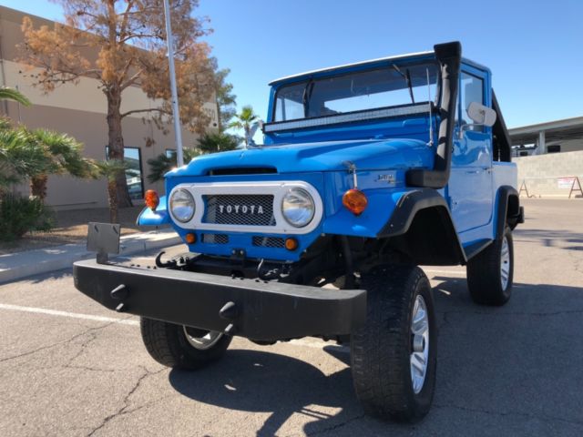 1963 sky blue Toyota Land Cruiser