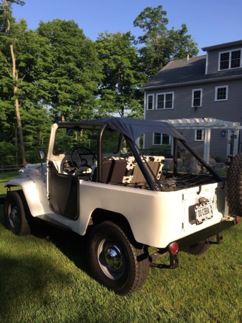 1963 White Toyota Land Cruiser JEEP