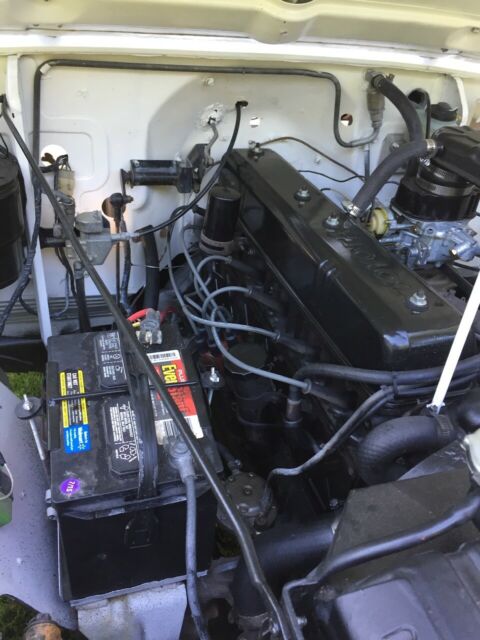 1963 White Toyota Land Cruiser JEEP