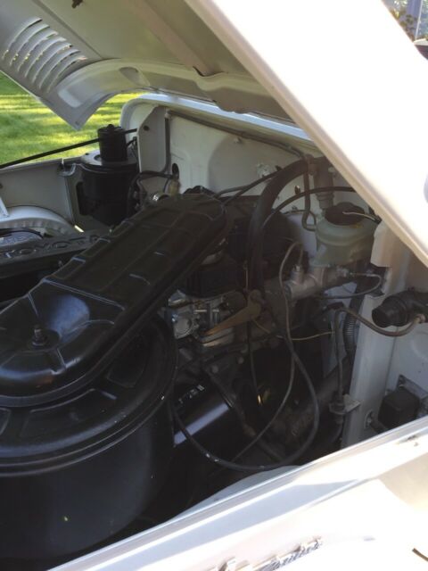 1963 White Toyota Land Cruiser JEEP