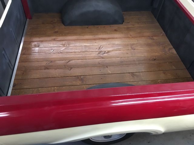 1963 BURGANDY/BEIGE Ford F-100 Cab & Chassis