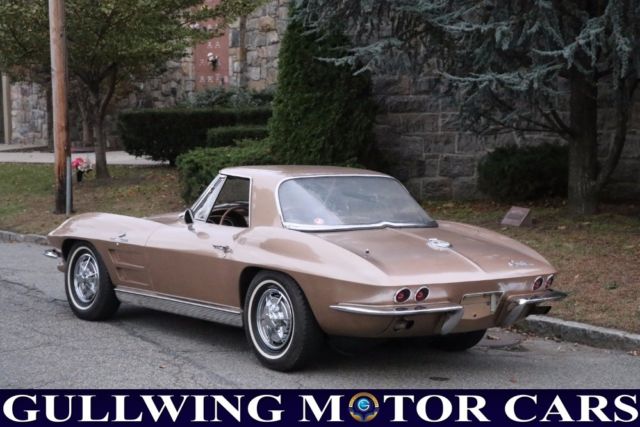 1963 Tan Chevrolet Corvette Convertible