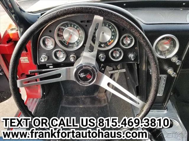 1963 Red Chevrolet Corvette