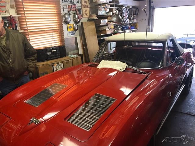 1963 Red Chevrolet Corvette
