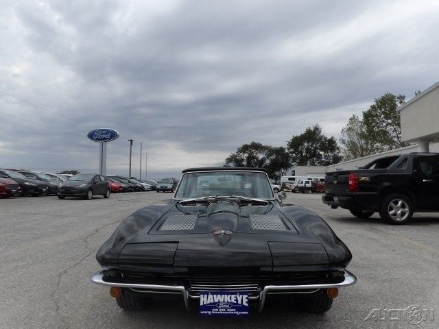 1963 Black Chevrolet Corvette Convertible