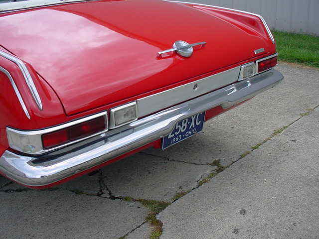1963 Red Plymouth VALIANT Convertible