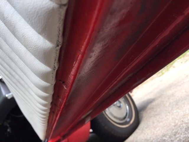 1963 Red Plymouth VALIANT Convertible