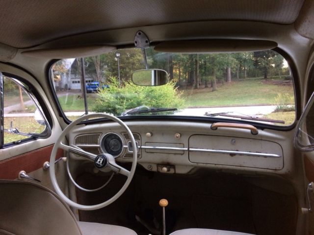 1963 pearl white Volkswagen Beetle - Classic Coupe