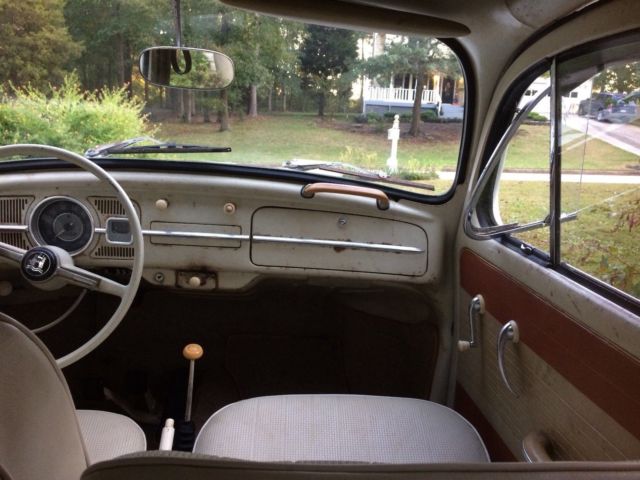 1963 pearl white Volkswagen Beetle - Classic Coupe