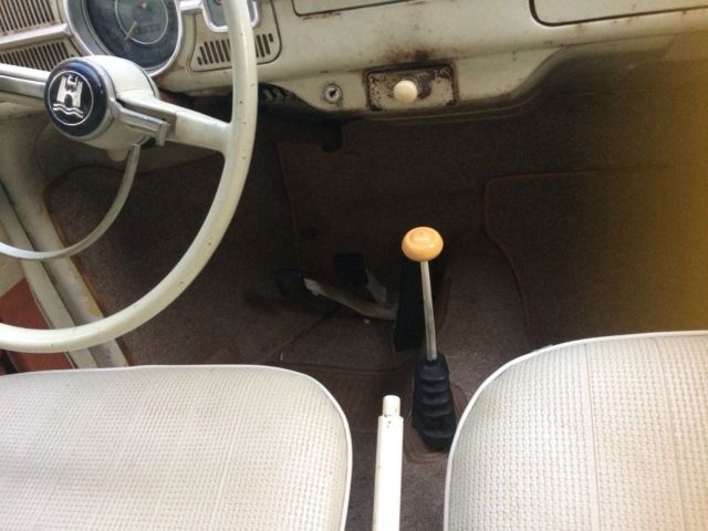 1963 pearl white Volkswagen Beetle - Classic Coupe