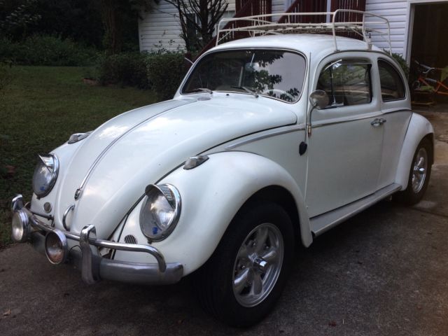 1963 pearl white Volkswagen Beetle - Classic Coupe