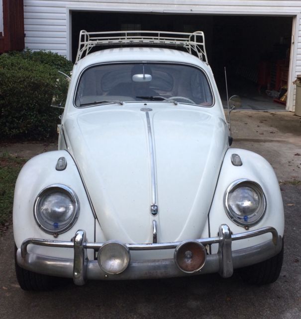1963 pearl white Volkswagen Beetle - Classic Coupe