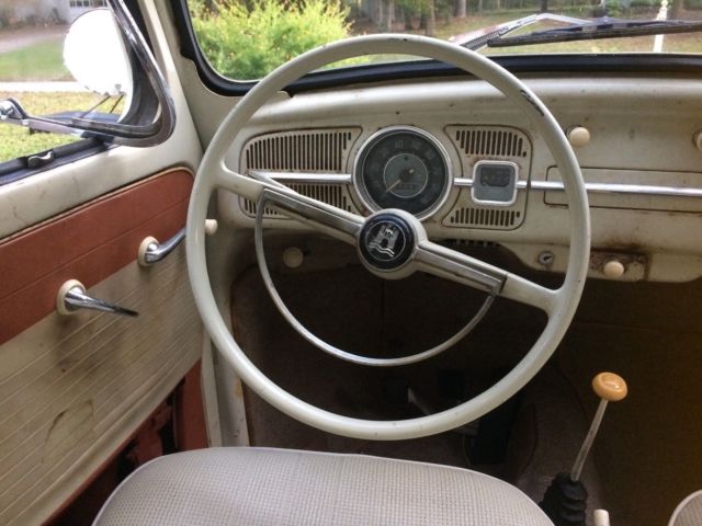 1963 pearl white Volkswagen Beetle - Classic Coupe