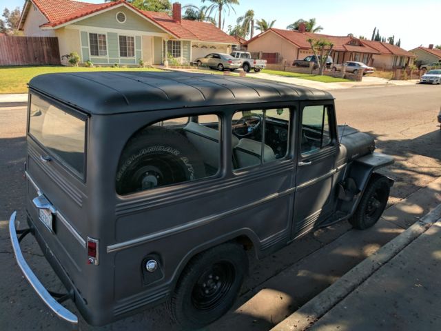 1963 Gray Willys Wagon
