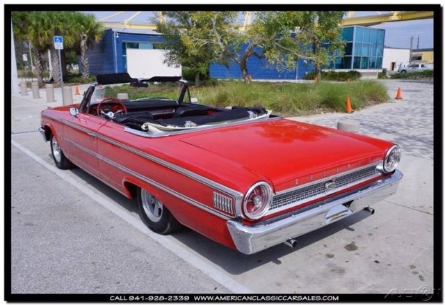 1963 Red Ford Galaxie