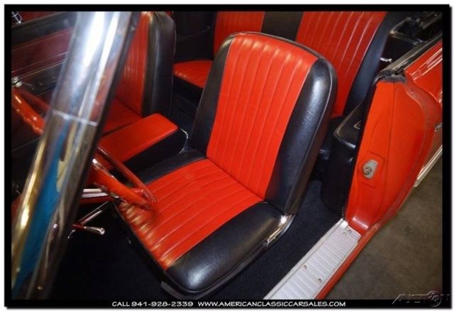 1963 Red Ford Galaxie