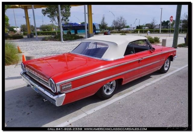 1963 Red Ford Galaxie