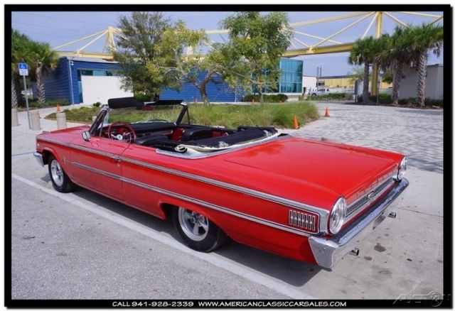 1963 Red Ford Galaxie