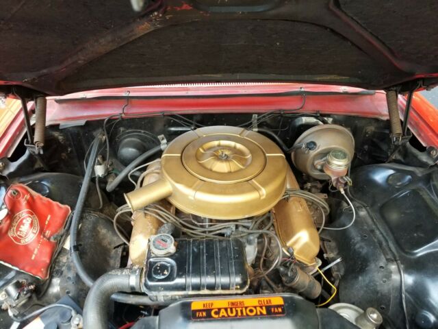 1963 Red Ford Galaxie Coupe